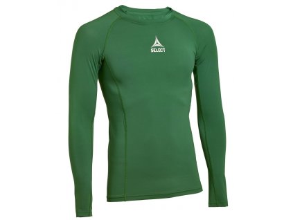 Kompresní triko Select Shirts L/S Baselayer zelená
