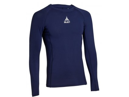 Kompresní triko Select Shirts L/S Baselayer tmavě modrá