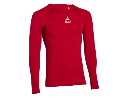 Kompresní triko Select Shirts L/S Baselayer červená
