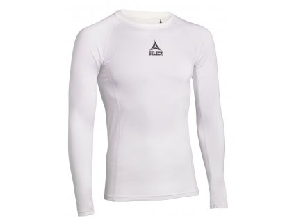 Kompresní triko Select Shirts L/S Baselayer bílá