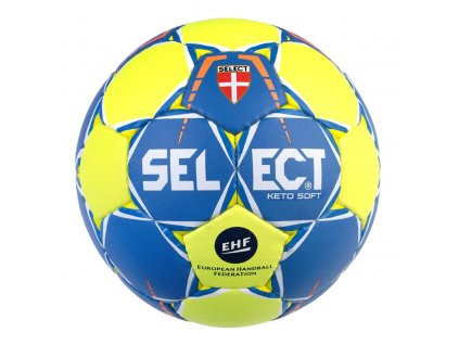 Házenkářský míč Select HB Keto Soft žluto modrá