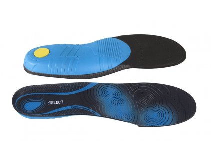 Vložky do bot Select Flex Comfort Low arch černo modrá