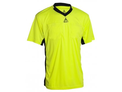 Dres pro rozhodčí Select Referee shirt S/S v21 žlutá