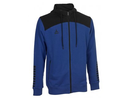 Sportovní mikina Select Zip hoodie Oxford modrá