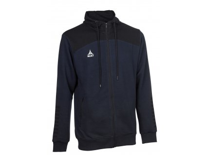 Sportovní mikina Select Zip hoodie Oxford tmavě modrá