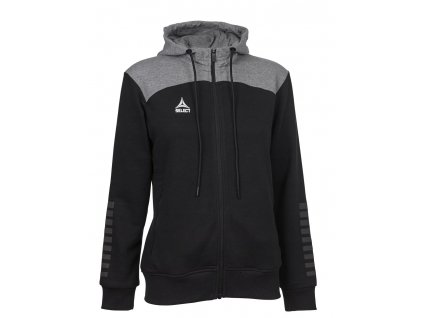 Sportovní mikina Select Zip hoodie Oxford women černá