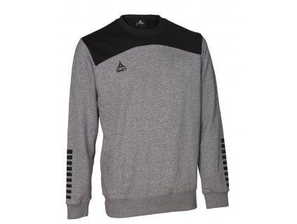 Sportovní mikina Select Sweat Oxford šedá