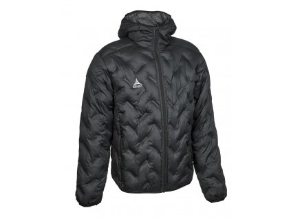 Volnočasová bunda Select Padded jacket Oxford černá
