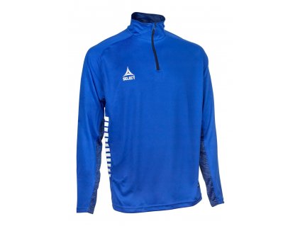 Tréninkové tričko Select Training sweat 1/2 zip Spain modrá