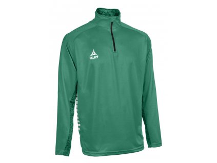 Tréninkové tričko Select Training sweat 1/2 zip Spain zelená