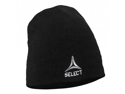Zimní čepice Select Knitted hat Select černá
