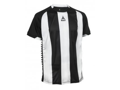 Hráčský dres  Select Player shirt S/S Spain striped černá