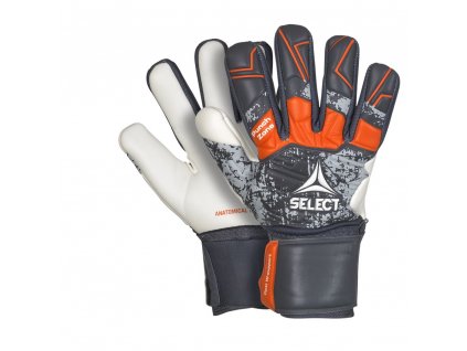 Brankářské rukavice Select GK gloves 88 Kids šedo oranžová