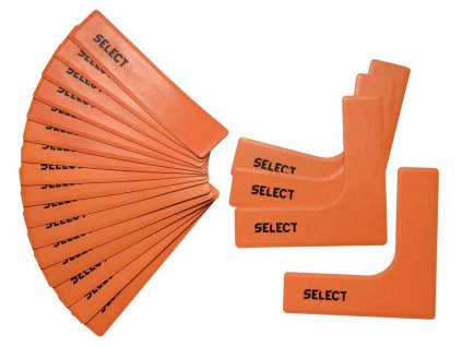 Značící set Select Rubber marker set oranžová