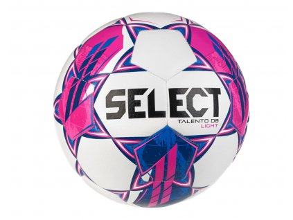 Fotbalový míč Select FB Talento DB bílo růžová