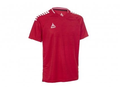 Hráčský dres Select Player shirt S/S Monaco červeno bílá