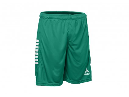 Hráčské kraťasy Select Player shorts Monaco zeleno bílá