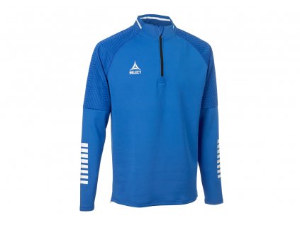 Tréninková mikina Select Training sweat 1/2 zip Monaco modro bílá