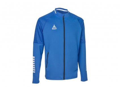 Lehká tréninková bunda Select Zip jacket Monaco modro bílá