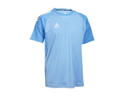 Hráčský dres Select Player shirt S/S Spain světle modro bílá