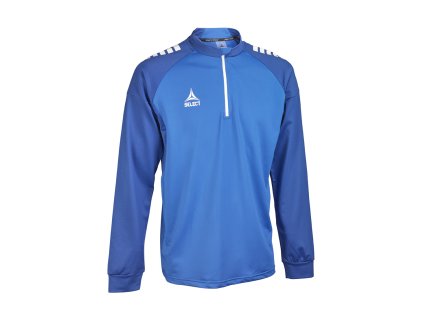 Tréninková mikina Select Training sweat 1/2 zip Spain modro bílá