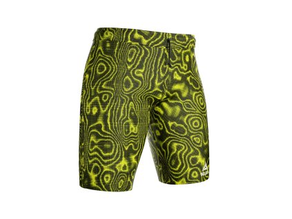 Kompresní šortky Select Thermal Shorts černo zelená (Velikost XL)