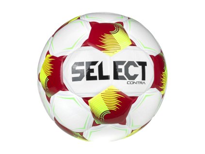 Fotbalový míč Select FB Contra bílo červená (Velikost míče 4)
