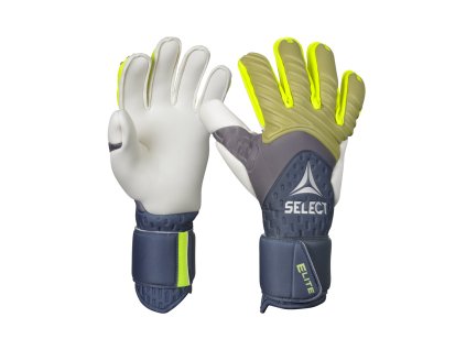 Brankářské rukavice Select GK gloves 93 Elite modro zeleno šedá (Velikost rukavic 9,5)
