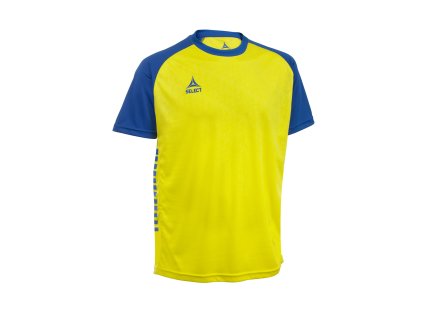 Hráčský dres Select Player shirt S/S Pisa X žluto modrá (Velikost 8 y)