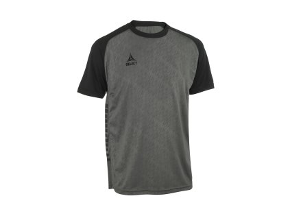 Hráčský dres Select Player shirt S/S Pisa X šedo černá (Velikost 8 y)