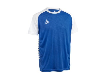 Hráčský dres Select Player shirt S/S Pisa X modro bílá (Velikost XXXL)