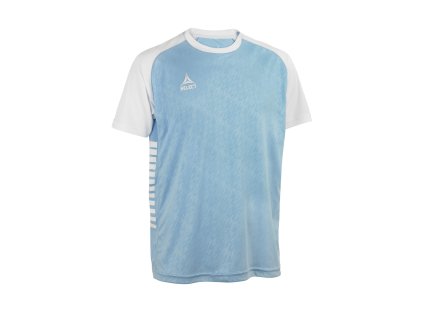 Hráčský dres Select Player shirt S/S Pisa X světle modro bílá (Velikost XXXL)