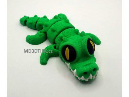 01 flexi crocodile 3d print front view.jpg