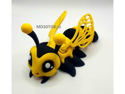 01flexi bee 3d print front view 01.jpg