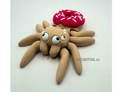 01flexi spider donut 3d print front view 01.jpg