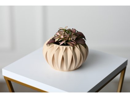 květináč halden 2 béžový