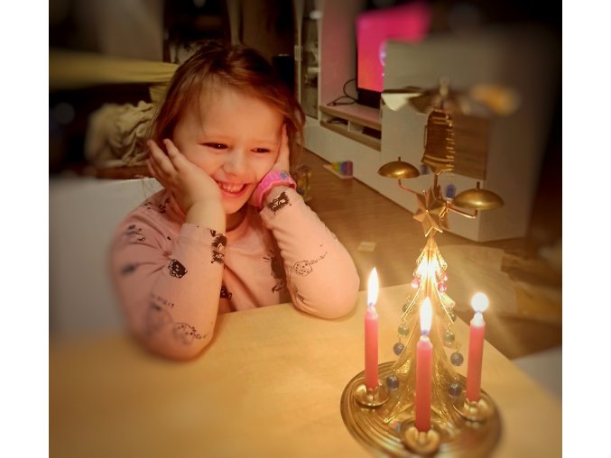 Zvonící stromek (Barva Zlatá)