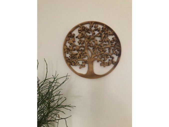 4767 1 strom zivota v hnedem kruhu 30cm