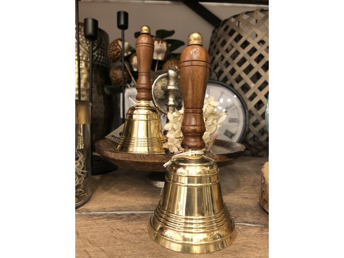 5049 zlaty dekoracni zvonek