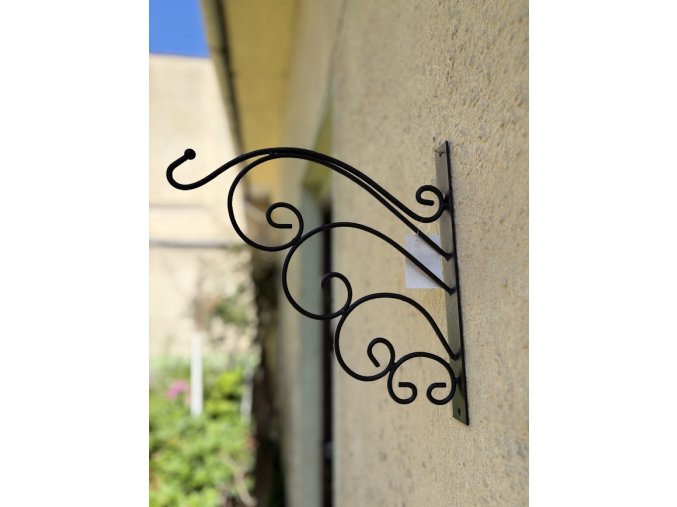 6465 kovova konzole nejen na kvetinac