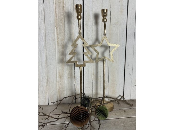 svícen na kónickou svíčku