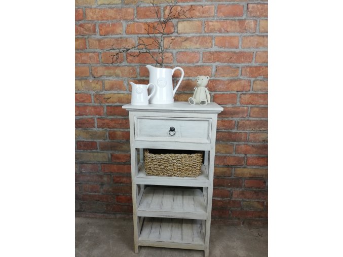 656 6 vintage komoda s polickami a suplikem