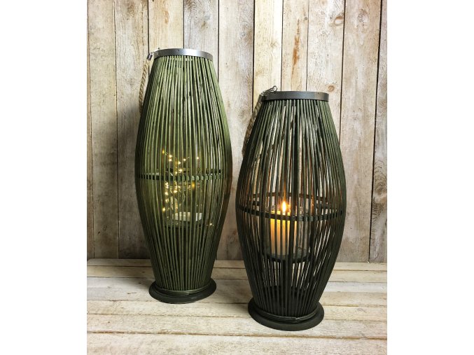 Bambusová lucerna (Velikost Velká lucerna)