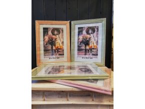 Pastelové forámečky na fotky (Velikost 21x29,7cm sv.zelený)