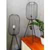 Kovová černá lampa (Velikost Velká)