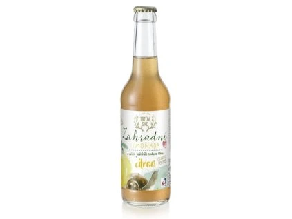 Zahradní limonáda s citronovou šťávou 330ml