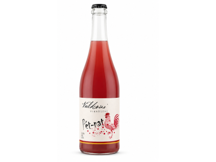 petnat rose bottle