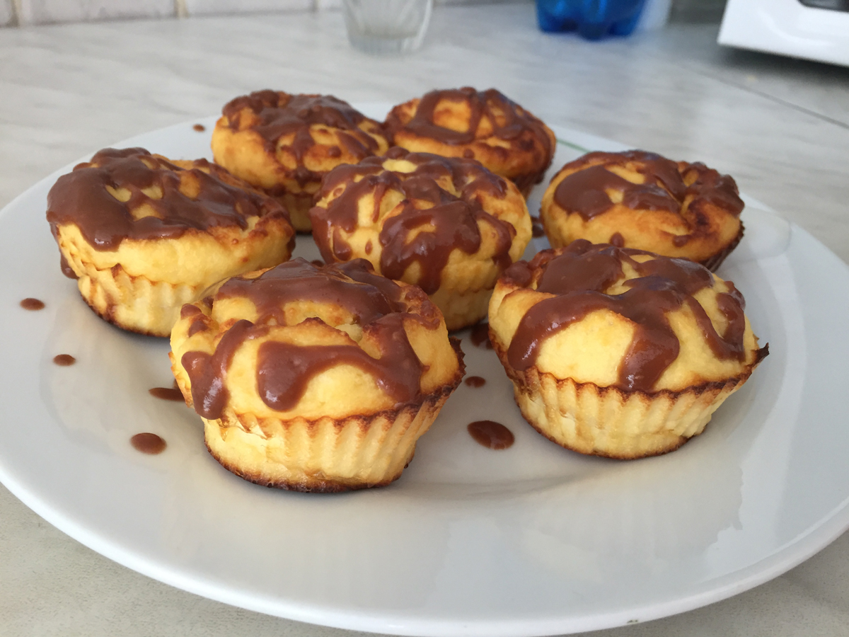 Nízkosacharidové riccotové muffiny