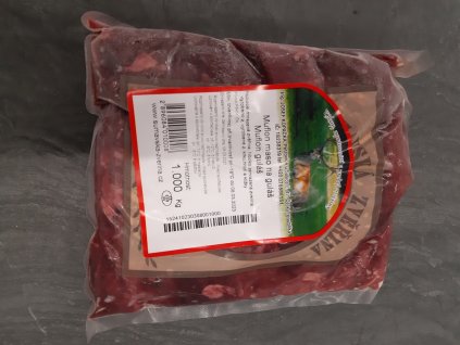 Mufloní maso na guláš 1