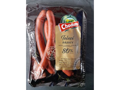 Telecí párky v přírodním střívku 460g